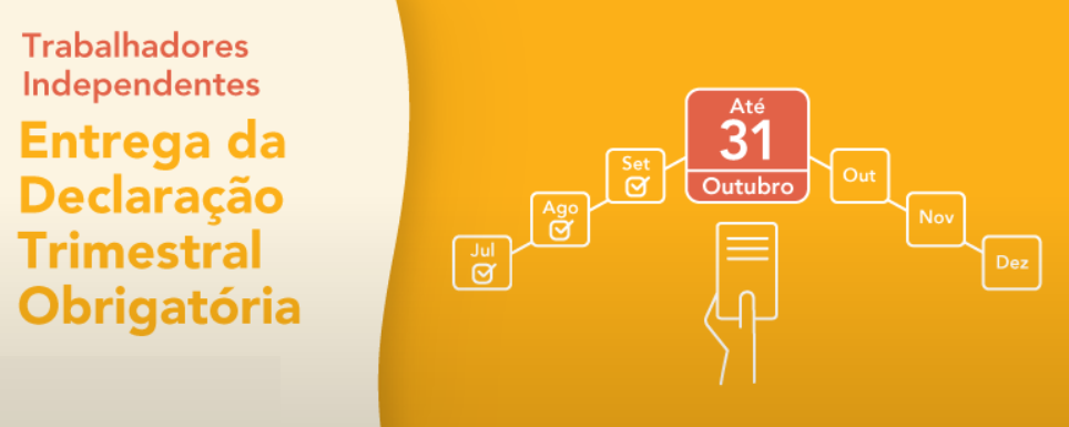 Entrega da Declaração Trimestral dos independentes