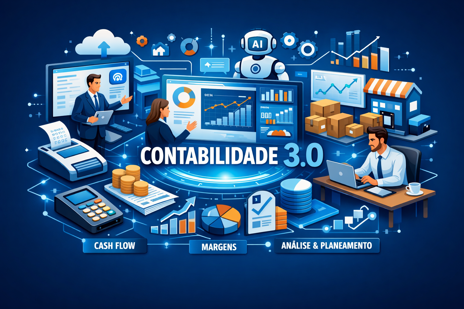 Contabilidade 3.0: da obrigação fiscal ao apoio à decisão estratégica